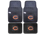 Fanmats Chicago Bears Car Floor Mats 4pc Set