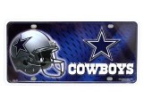 NFL Dallas Cowboys Metal License Plate