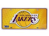 NFL Los Angeles Lakers  Metal License Plate