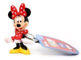 Disney Club House Minnie Mouse PVC Figure Key Chain -Red Dots Dress