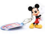 Disney Club House Mickey Mouse Key Chain 3D PVC Figure Key Holder