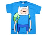 Adventure Time Finn and Jake Finn Kids T-Shirt - Large