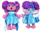 Sesame Street Abby CadabbyPlush Doll Backpack Bag