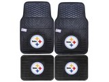 Fanmats Pittsburgh Steelers  Car Floor Mats 4pc Set