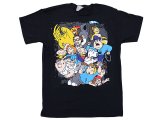 Family Guy Brawl Group Men's T-Shirts :X-Large