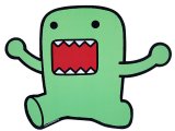 Domo Kun Car Auto Magnet -Green Jumping Domo