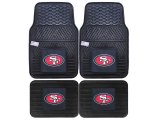 Fanmats San Francisco 49ers Car Floor Mats 4pc Set