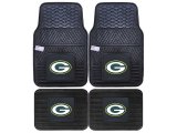 Fanmats Green Bay Packers Car Floor Mats 4pc Set