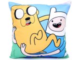 Adventure Time Jake and Finn  Cushion Pillow - Silk Printing 15in