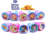 Winnie the Pooh with Friends Self Ink Stamps Set for 10