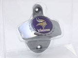 Minnesota Vikings Metal Bottle Opener - Wall Mountable