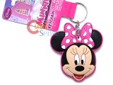 Disney Minnie Mouse Big Face PVC Key Chian