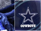 NFL Dallas Cowboys  Mink Plush Blanket - Queen 76"x94"