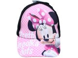 Disney Minnie Mouse Baseball Cap Kids Adjustable Hat :Pink Pretty in Polka Dots