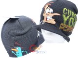 Phineas and Ferb Knitted Beanie with Cap -Curse You