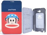 Paul Frank Samsung Galaxy Note Flip Cover Phone Case -US Helmet