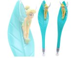 Disney Tinkerbell 3D Figure Ball Point Pen with Leaf