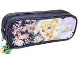 Disney Tinkerbell  Pencil Case Zippered Bag - Black