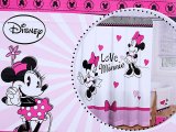 Disney Minnie Mouse Fabric Shower Curtain 72inx72in