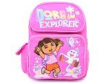 Dora and Boots Pink School Backpack  14" Medium Bag