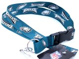 Philadelphia Eagles Lanyard NFL Key Chain - Green