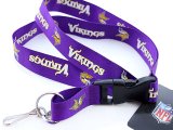 Minnesota Vikings Lanyard NFL Key Chain - Purple