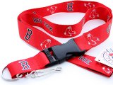 Boston Red Sox  Lanyard MLB Key Chain - Red