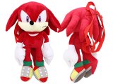 Sonic The Hedgehog Knuckles Plush Doll Bag Custume Backpack -21"