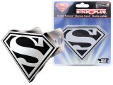 DC Comics Super Man Shield Logo Auto Hitch Cover Plug