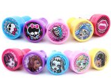 Monster High Girls with Logo Self Ink Stamps Set for 10pc