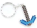 Minecraft Diamond Pickaxe Keychain