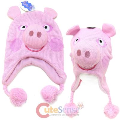 peppa pig beanie hat