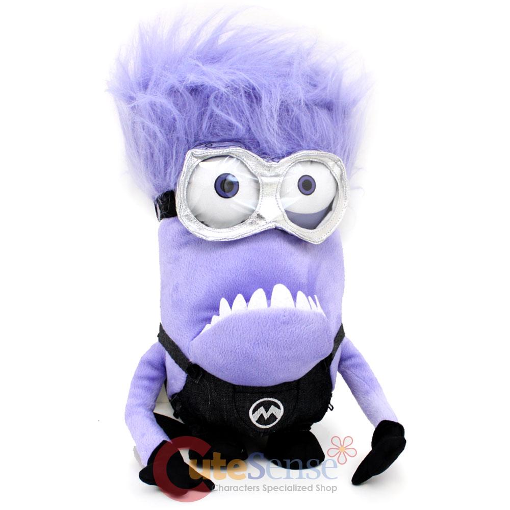 purple minion plush