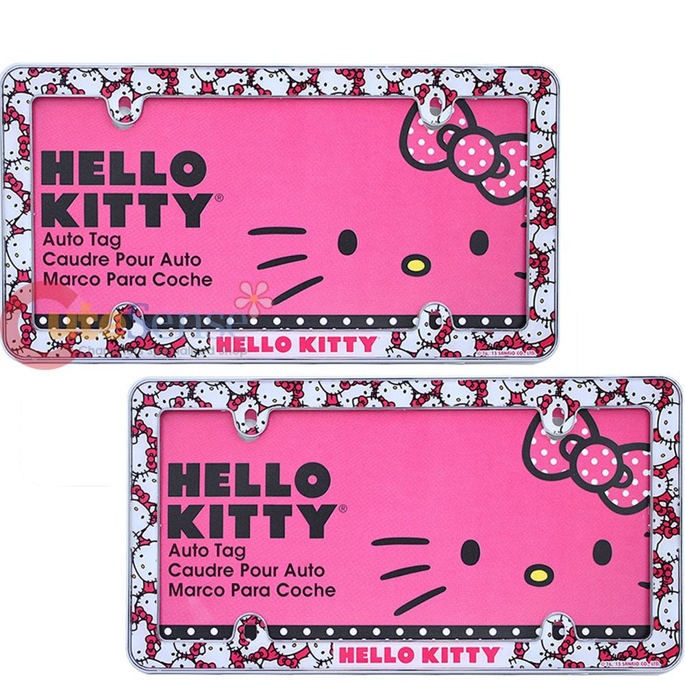 free printable license plate template hello kitty