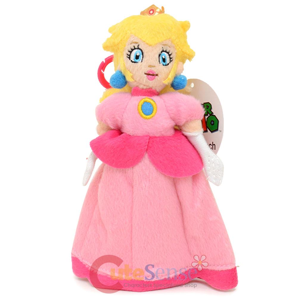 peach plush doll