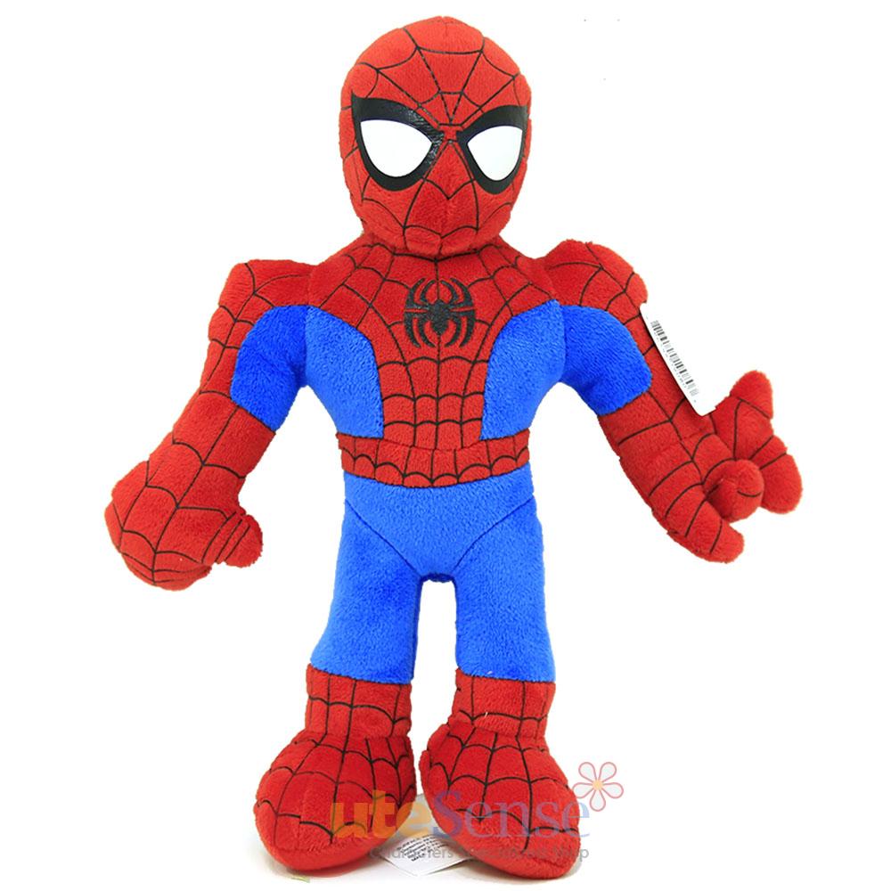 large stuffed spider man