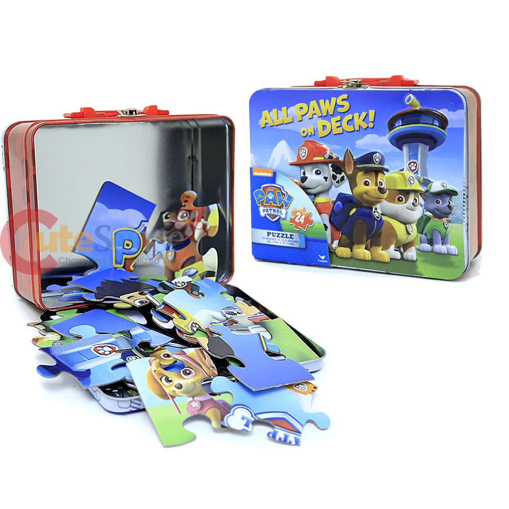 paw patrol tin activity set