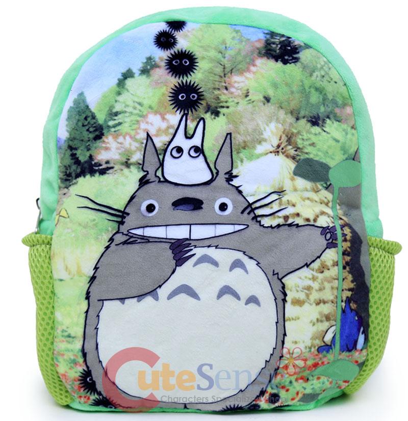 totoro backpack plush