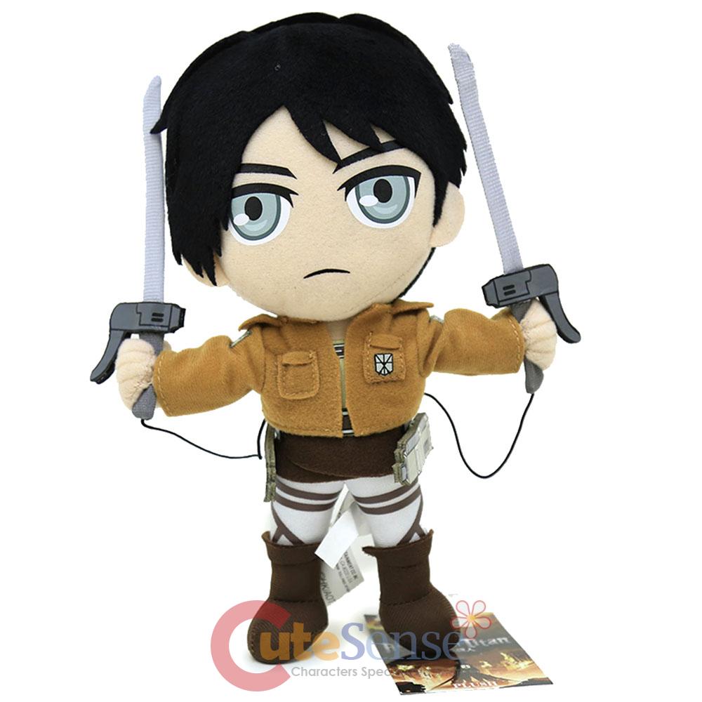 attack on titan plush eren