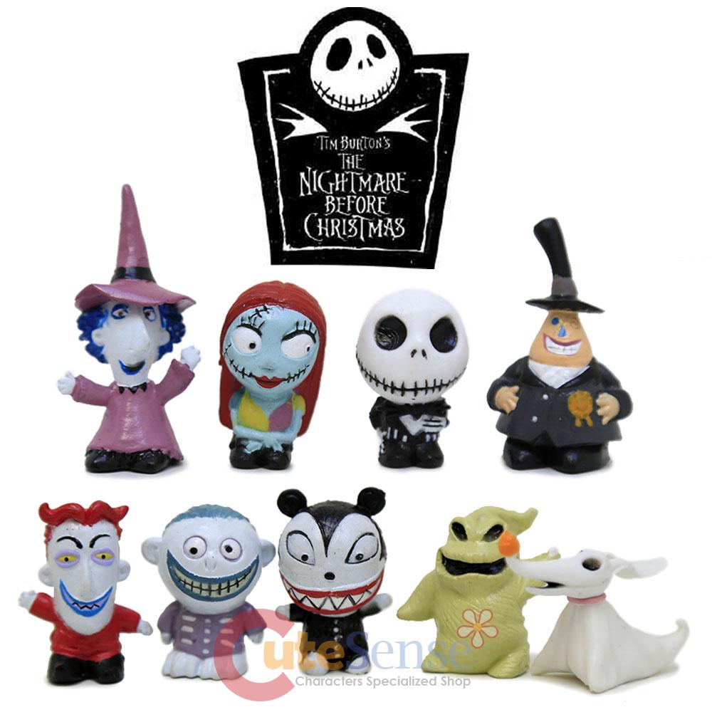 nightmare before christmas deluxe figure set