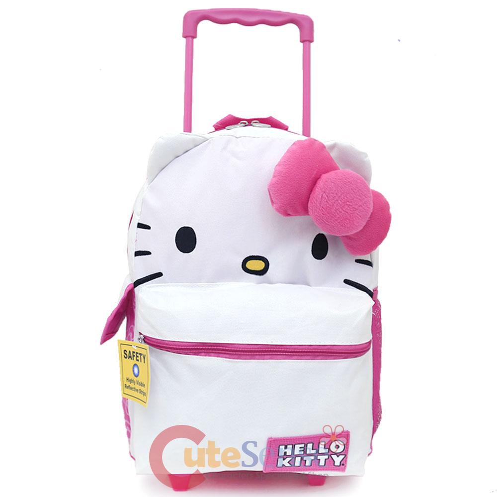 girl knapsack with wheels