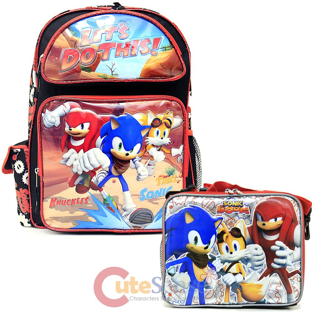 sonic and tails backpack