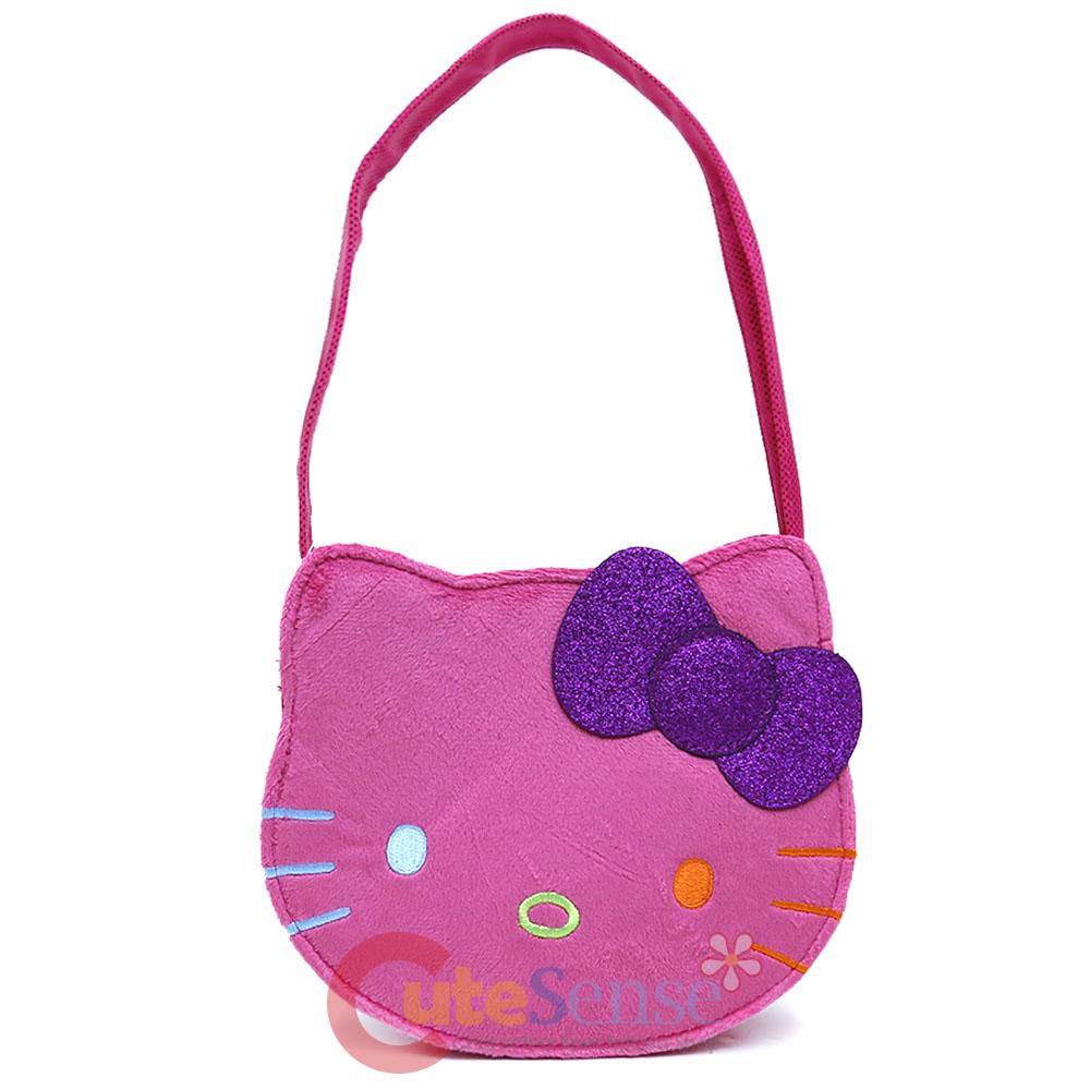 hello kitty plush purse