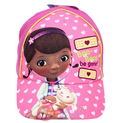 Disney Jr. Doc Mcstuffins Kids Baseball Hat Pink Cap - Boo Boos Be Gone