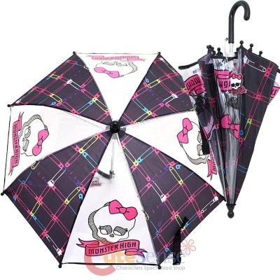 Monster High Kids Umbrella with Hook Handle