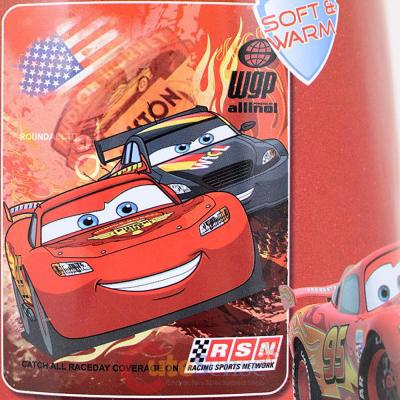 Disney Pixar Cars Mcqueen Fleece Throw Blanket -Round About