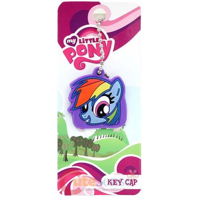 My Little Pony Rainbow Dash Pie Key Cap , PVC Key Holder