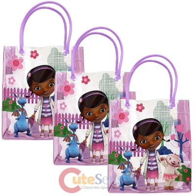 Disney Jr. Doc Mcstuffins PVC Party Gift Bag 3pc Set