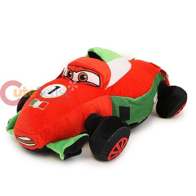 Disney Pixar Cars Mcqueen Francesco Plush Doll -19in Cuddle Pillow Cushion