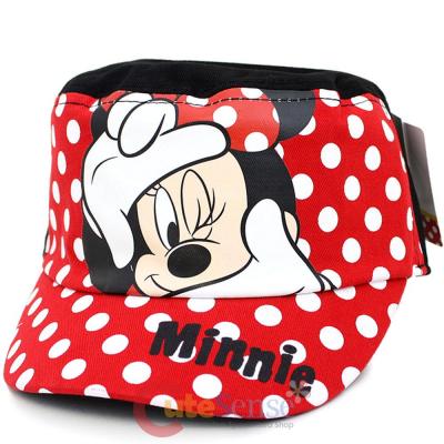 Disney Minnie Mouse Red Bow Military Cap Kids Adjustable Hat : Photo Time